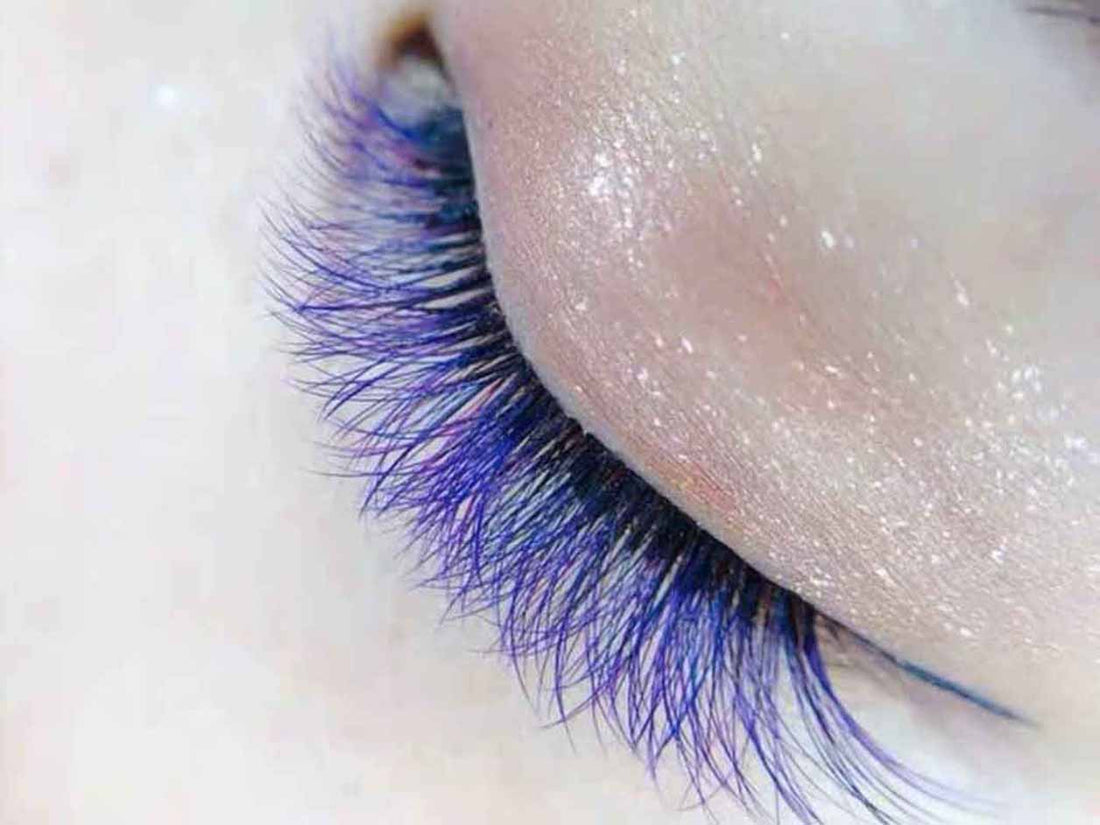 What Are Colored Eyelash Extensions?